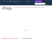 Tablet Screenshot of hla-lakeland.org